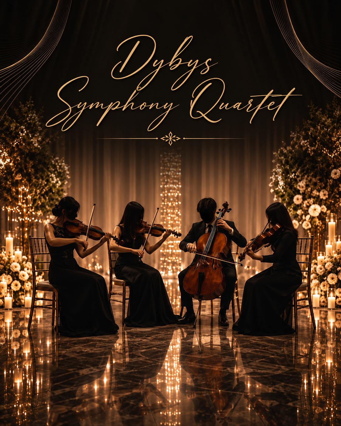 Dybys Symphony Quartet — Музыка для встречи гостей, Караганда